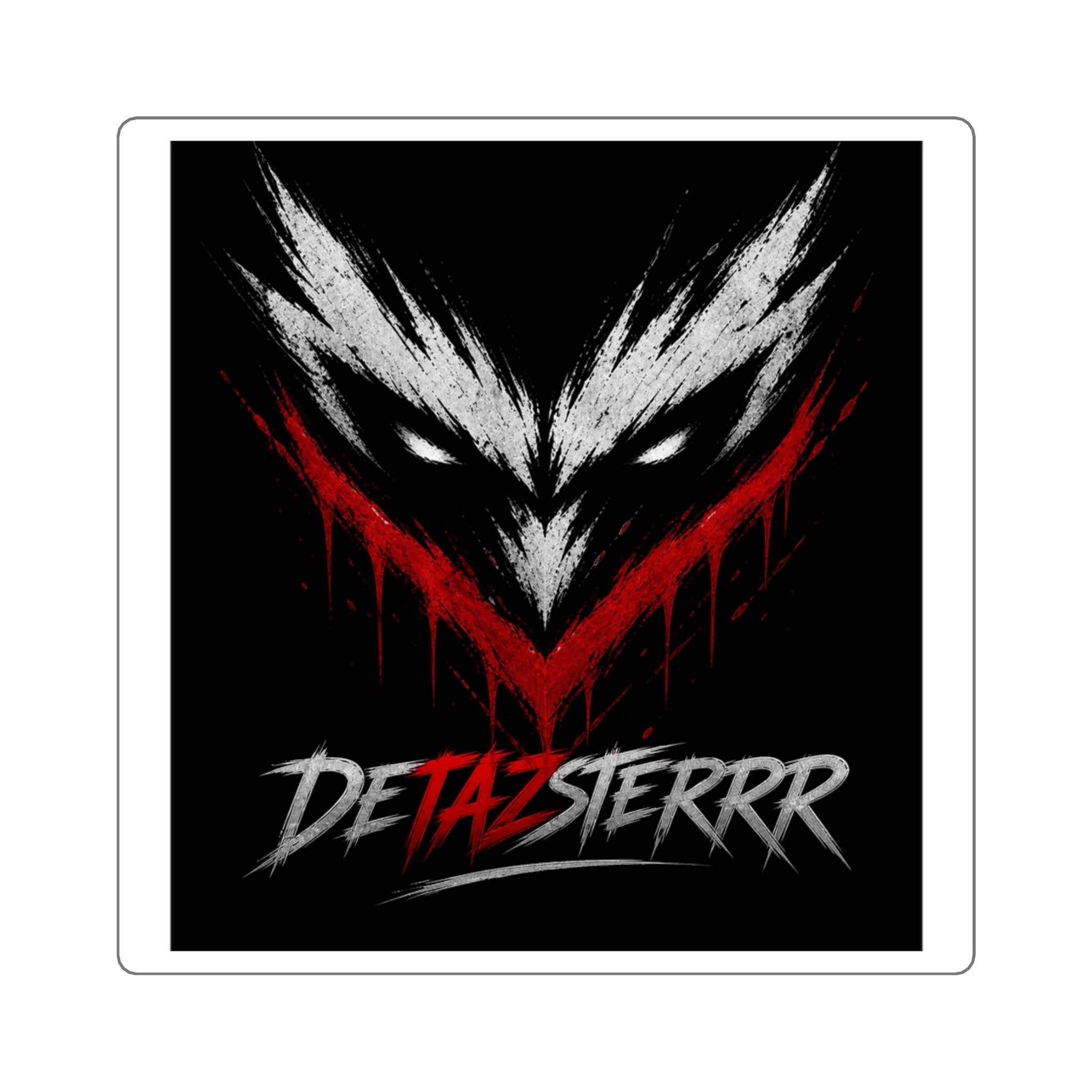Square Sticker — DETAZSTERRR